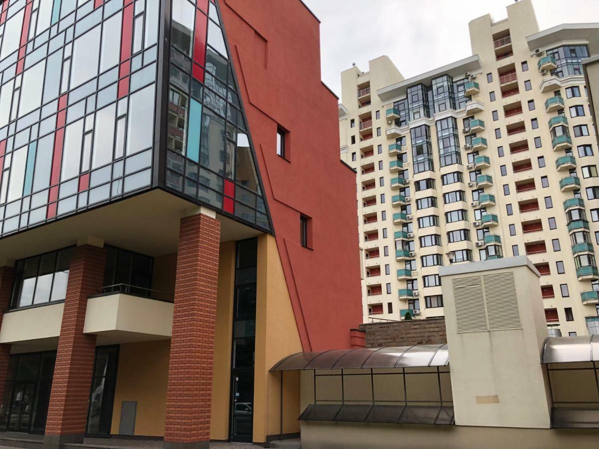 Солнечная Квартира На Ломоносова 71, Вднх Kijev Kültér fotó